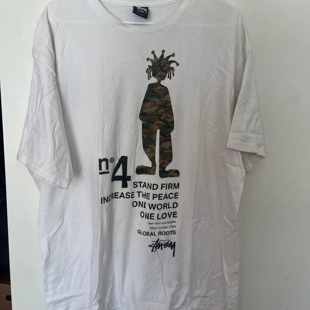 Mens Stussy Stand Firm Shirt